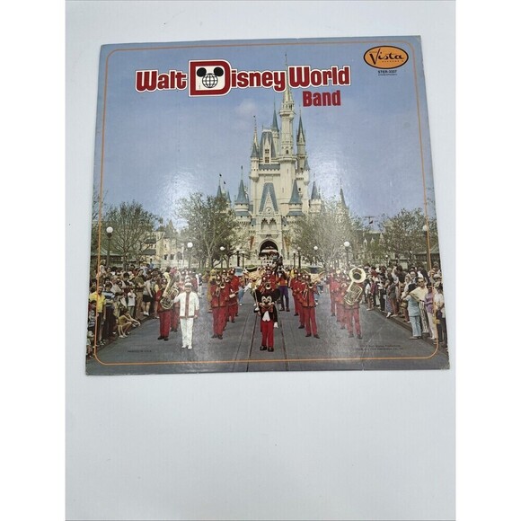 VTG RARE 1972 WALT DISNEY WORLD BAND RECORD ALBUM BUENA VISTA RECORDS STER 3337 - Picture 1 of 9